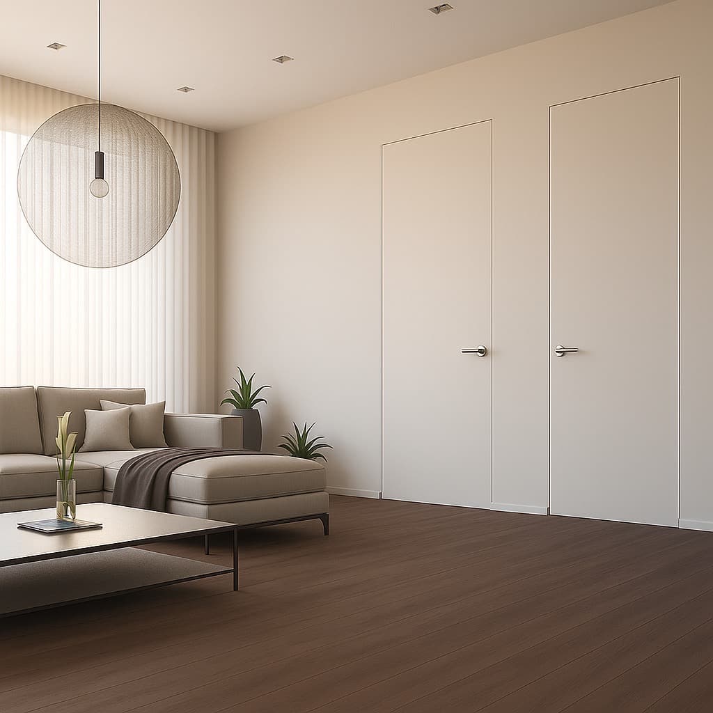 Ușă Filomuro într-un interior elegant
