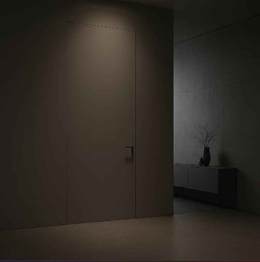 Filomoro luxury interior door in an elegant setting